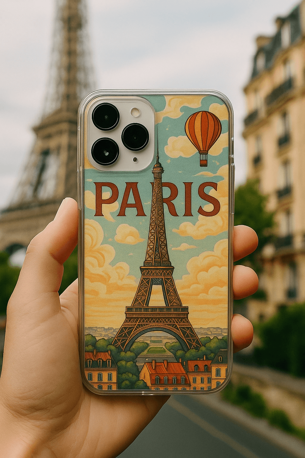 Phone Case with Paris